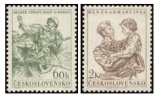 10. výročí bojů u Dukly a Den čs. armády - čistá - č. 800-801