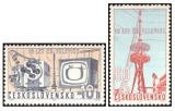 10. výročí Československé televize - čistá - č. 1309-1310