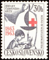 100. výročí založení Červeného kříže - čistá - č. 1319