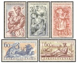 15. výročí osvobození ČSR - čistá - č. 1110-1114