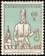 200 let Báňská akademie v Banské Štiavnici - čistá - č. 1384