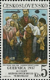 40. výročí vzniku Interbrigád ve Španělsku - čistá - č. 2218