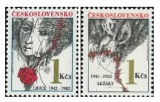 40. výročí zníčení Lidic a Ležáků - čistá - č. 2539-2540