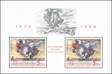 50. výročí Interbrigád ve Španělsku - aršík - čistý - č. A2763