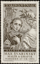 85. narozeniny M. Švabinského - čistá - č. 1013