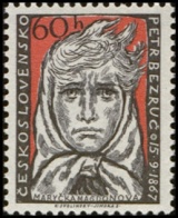 90. narozeniny básníka P. Bezruče - čistá - č. 959