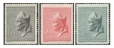950. výročí smrti sv. Vojtěcha - čistá - č. 450-452