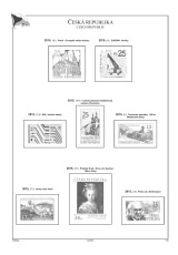 Albové listy A4 POMfila ČR - ročník 2015, zákl. verze - (9 listů), vč. zesílených obalů, papír 160gr.