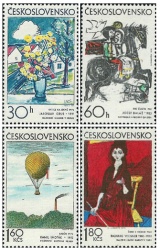 Česká a slovenská grafika - čistá - č. 2005-2008