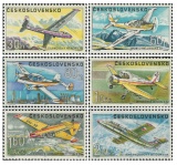 Československá letadla - čistá - č. L63-L68