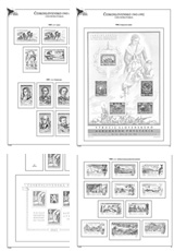 Československo (1945-1992), základní komplet, - (441), bez desek a obalů