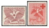 Československý Červený kříž - čistá - č. 527-528