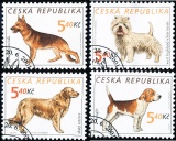 Chovatelství - psi - razítkovaná - č. 296-299