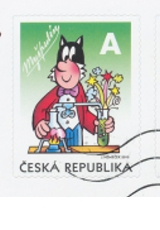 Čtyřlístek - Myšpulín - razítkovaná známka A - č. 660