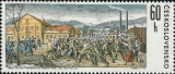 Dějiny KSČ ve výtvarném umění - Krompašská vzpoura - čistá - č. 1921