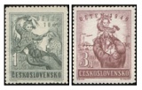 Dětem 1949 - čistá - č. 529-530