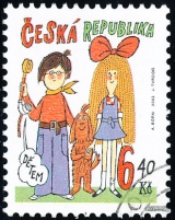 Dětem - razítkovaná - č. 358