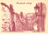 Dřevěné pohlednice - Radnické schody
