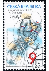 Hry XXVIII. olympiády v Aténách - razítkovaná - č. 405