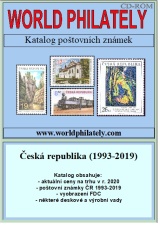Katalog poštovních známek - Česká republika (1993-2019) - World Philately 2020 na CD-ROM médiu
