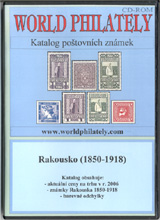 Katalog poštovních známek – Rakousko (1850-1918) - World Philately 2006 na CD-ROM médiu