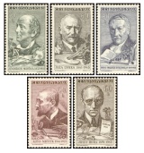 Kulturní osobnosti - čistá - č. 1172-1176