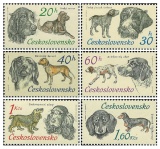 Lovečtí psi - čistá - č. 2042-2047