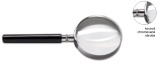 Lupa zvětšovací, 10x zvětšení, 40mm průměr, kovová obruba - A65652