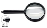 Lupa zvětšovací, 10x zvětšení, 40mm průměr, plastová obruba - A65655