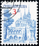 Městská architektura - Brno - razítkovaná - č. 35
