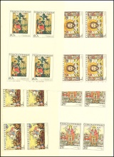 PL 1864-1867 - Slovenské lidové ikony - kompletní řada PL - čistý