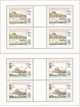 PL 2410-2411 - Bratislavské historické motivy - kompletní řada PL - čistý