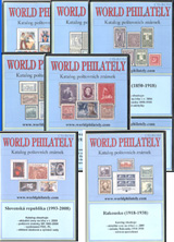 Poštovní známky ceny obsaženy v sadě 9 CD-ROMu - World Philately