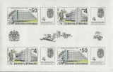 Praha současnosti - PRAGA 1988 - čistý - aršík - č. A2857