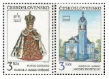 Pražské a bratislavské motivy - čistá - č. 2988-2989