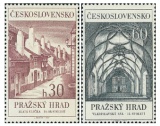 Pražský hrad 1967 - čistá - č. 1611-1612
