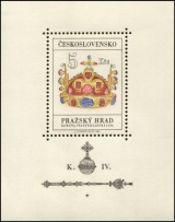 Pražský hrad - čistý - aršík - č. A1523