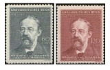 Protektorát - Bedřich Smetana - 60. výročí úmrtí - č. 118-119 - čistý