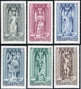 Rakousko - čistá - č. 1284-1289
