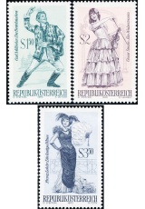 Rakousko - čistá - č. 1331-1333