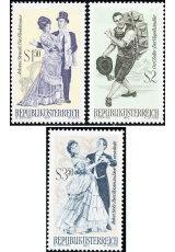 Rakousko - čistá - č. 1338-1340
