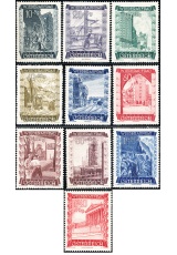 Rakousko - čistá - č. 858-867