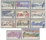 Světová výstava poštovních známek PRAGA 1962 - čistá - č. 1206-1216
