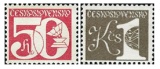 Svitkové výplatní známky - čistá - č. 2398-2399