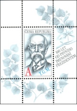 T. G. Masaryk - aršík - č. A1014 - za nominál