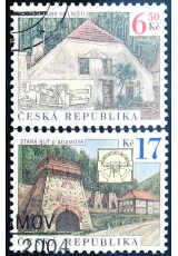 Technické památky - razítkovaná - č. 389-390