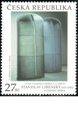 Umělecká díla na známkách - Stanislav Libenský - č. 1010 - za nominál
