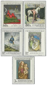 Umění 1968 - čistá - č. 1729-1733