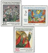 Umění 1978 - 30. výročí Slovenské národní galerie - čistá - č. 2347-2349