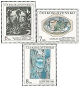 Umění 1992 - čistá - č. 3025-3027